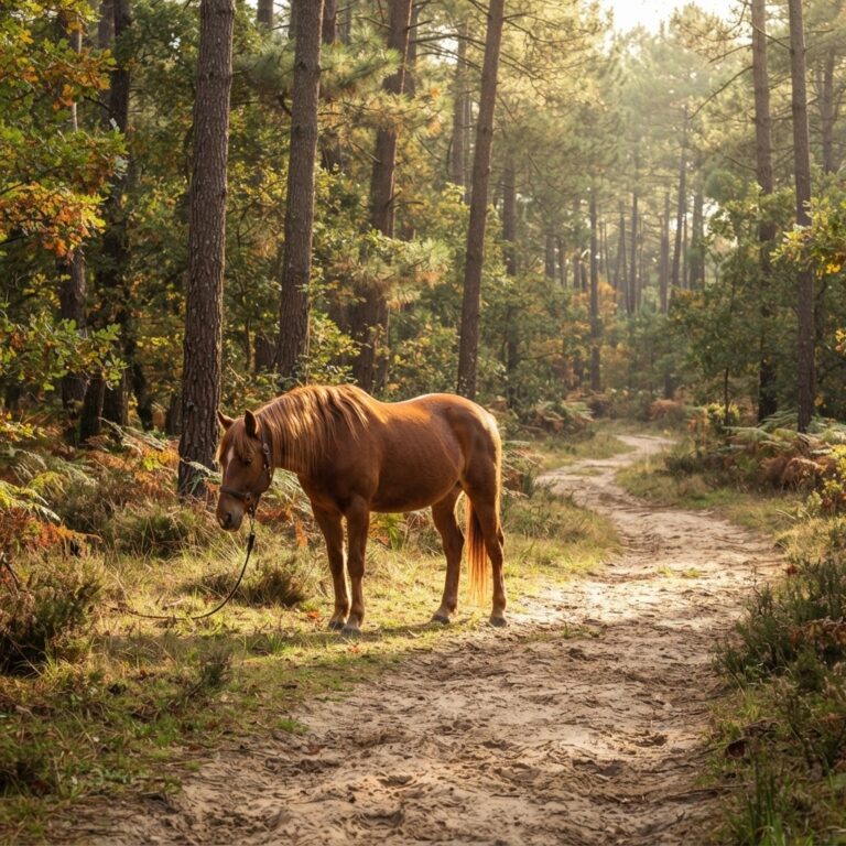 Seignosse dans les Landes : forêt, océan et pistes équestres au départ du gîte
