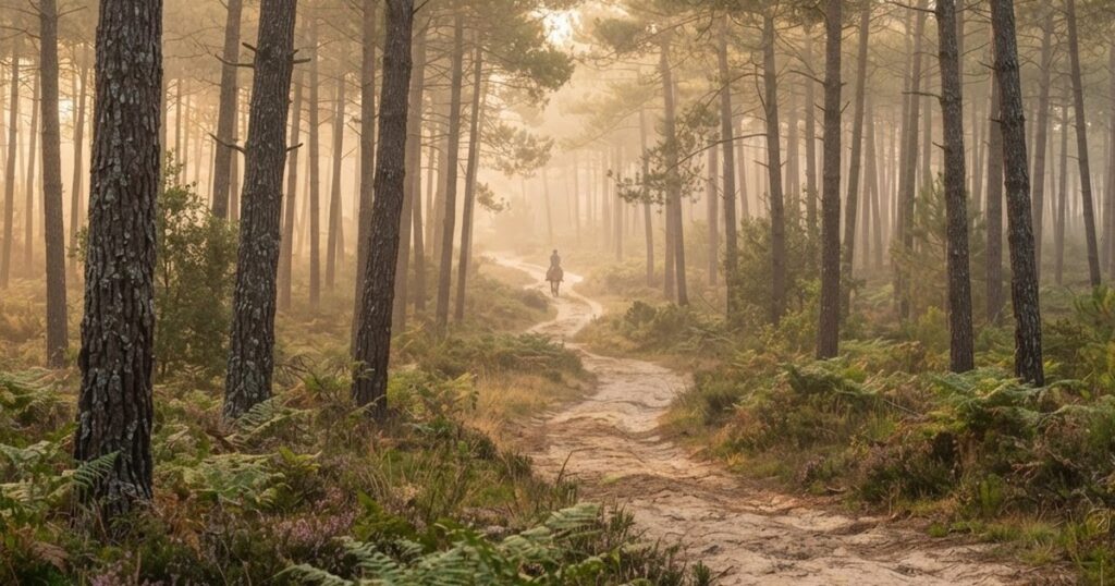 Labouheyre dans les Landes : forêt, pistes équestres et calme au départ du gîte